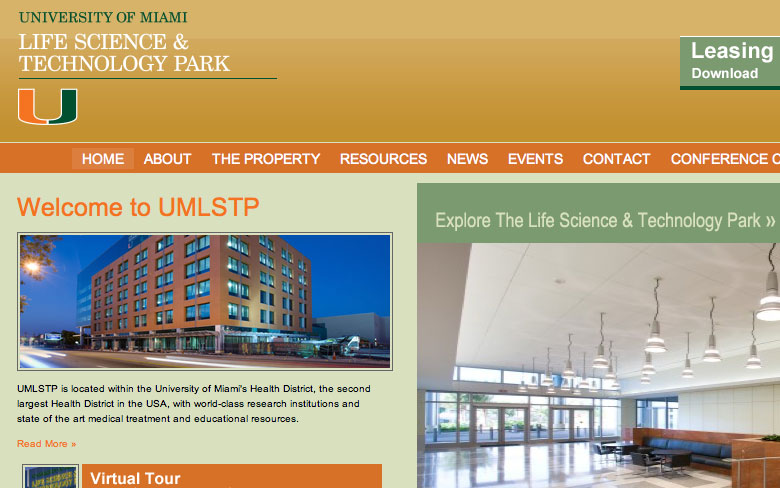 University of Miami Life Science Park